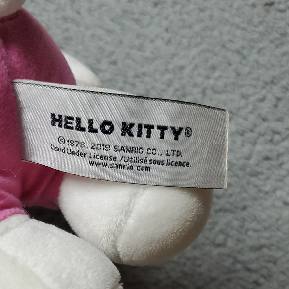 Hello Kitty Plush in Pink and Aqua - Picture 2 of 5